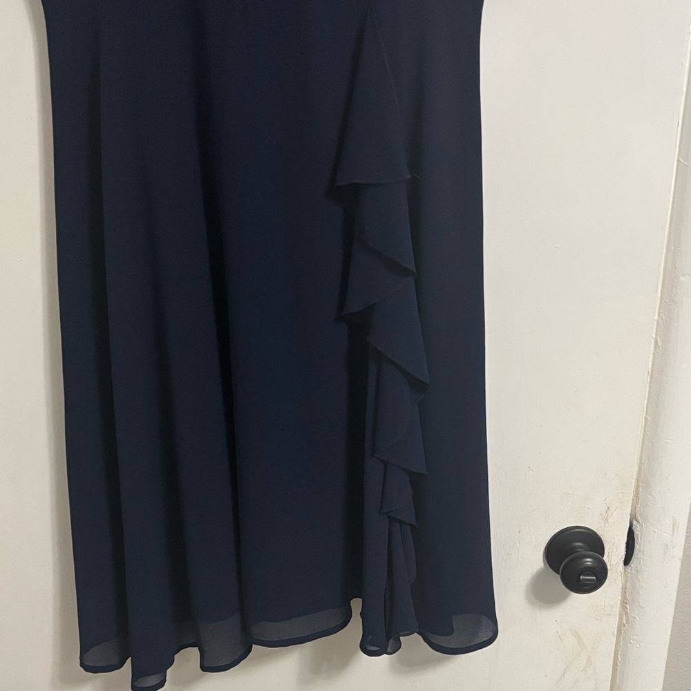 Miusol Navy Lace Midi Dress - Picture 5 of 5